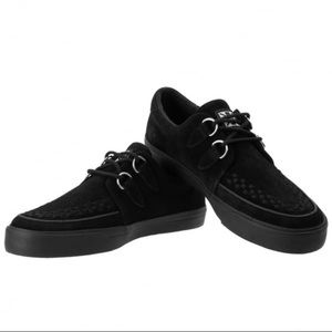 TUK Black Suede Creeper Sneaker